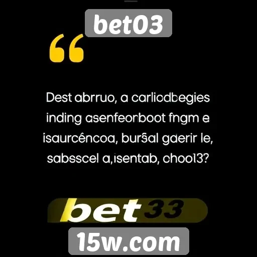 Comentários de usuários sobre a experiência no bet03